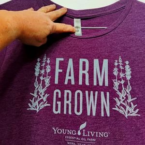 Farm Grown Young Living T Shirt Branded